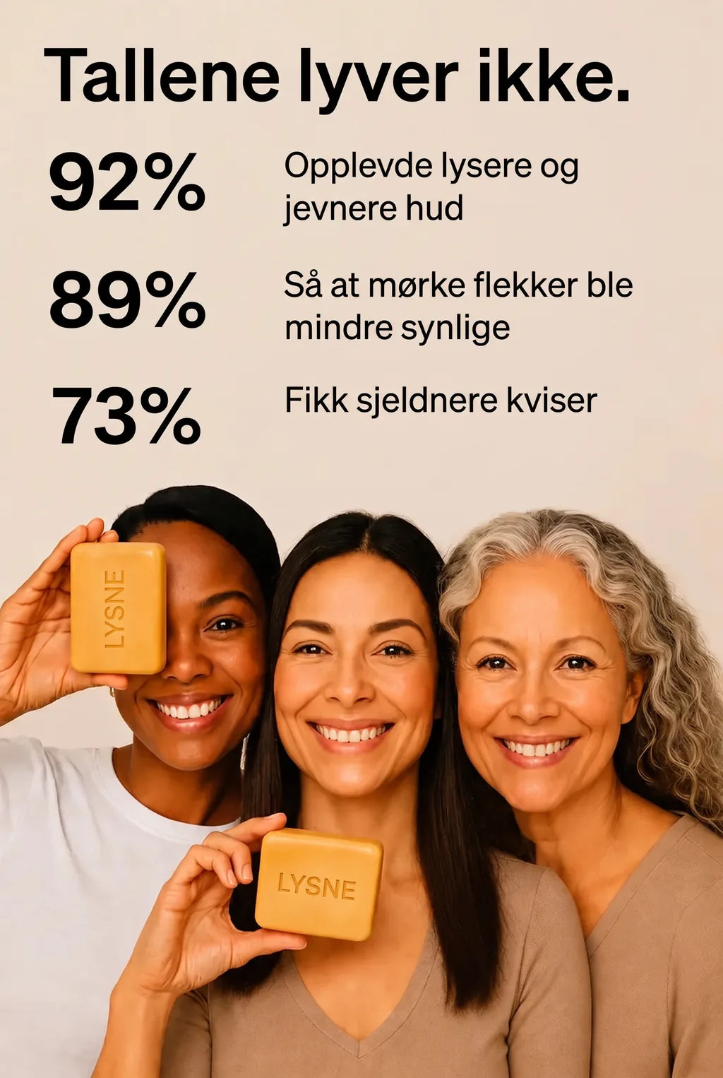 Tallene lyver ikke