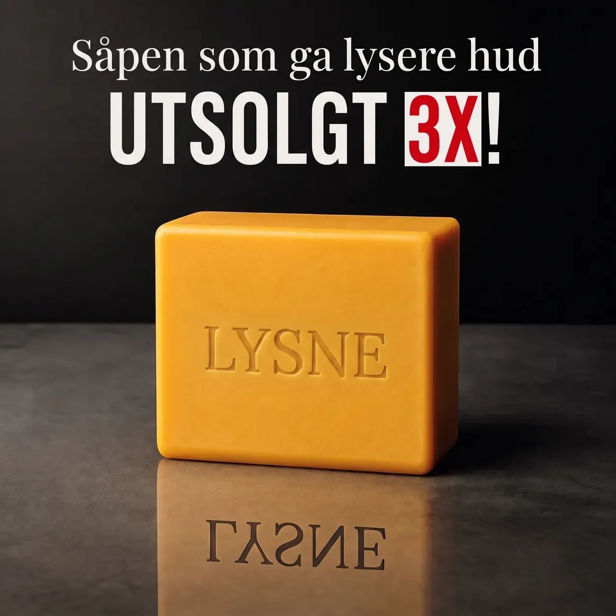 Utsolgt 3 ganger